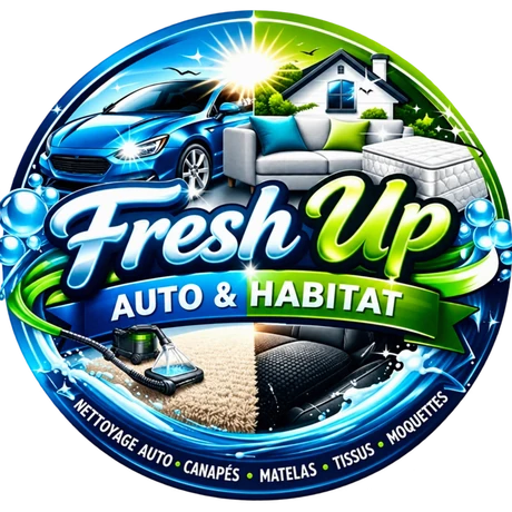 Logo FreshUp Auto & Habitat : nettoyage automobile à domicile